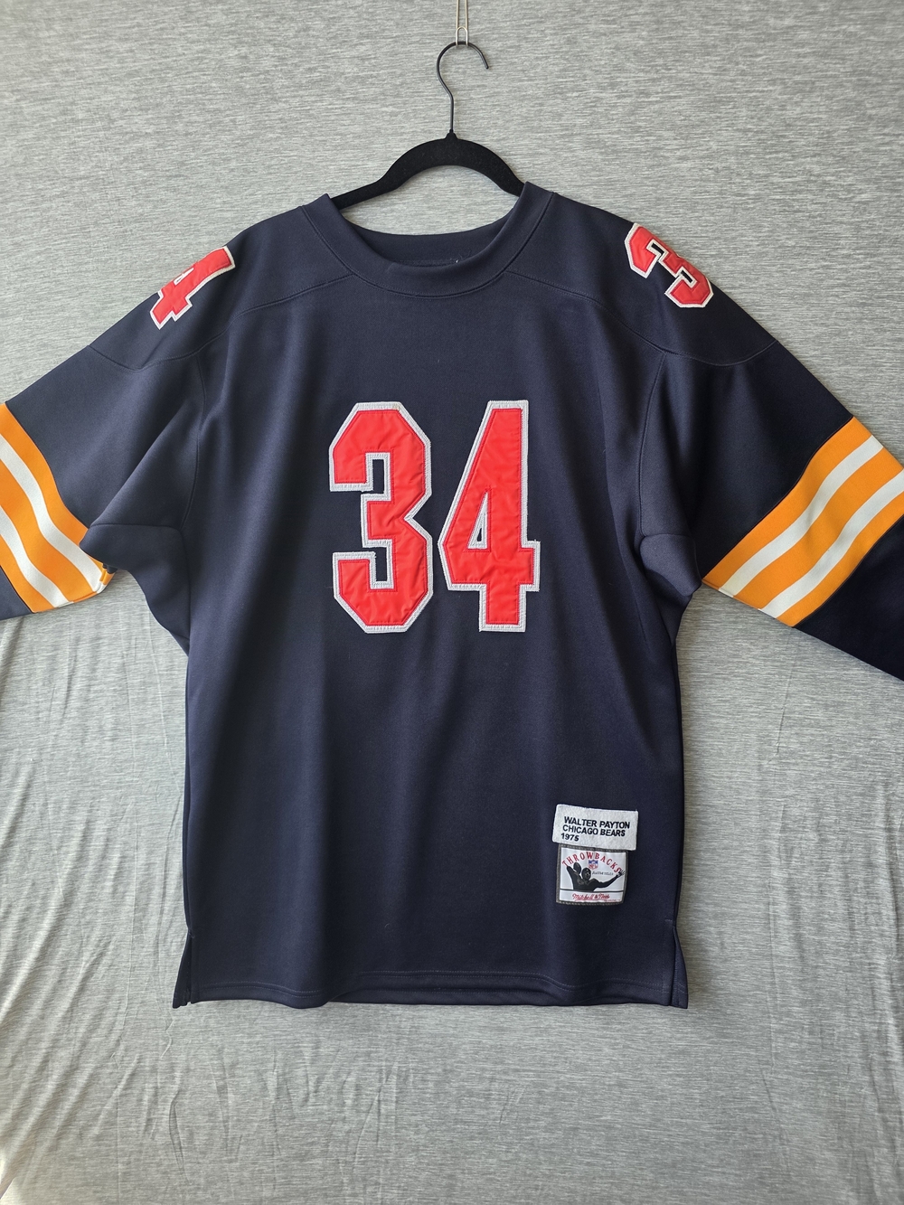Vtg Mitchell & Ness Authentic 1975 Walter Payton Chicago Bears Jersey Size 50